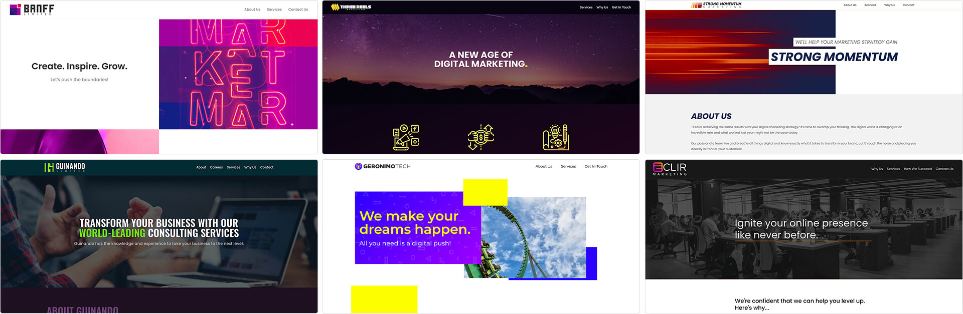 Web Design Desktop